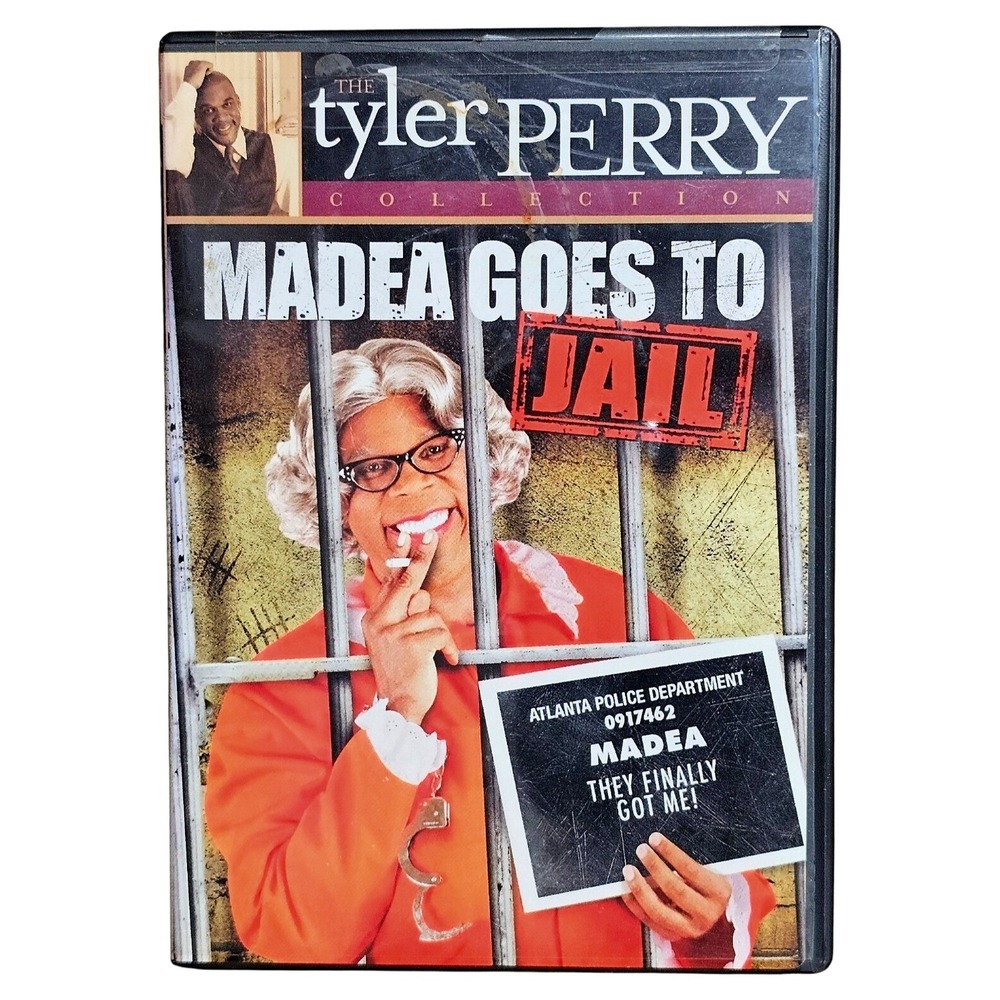 Tyler Perry Madea Goes to Jail DVD 2006 Full Screen Comedy Lionsgate Movie EUC